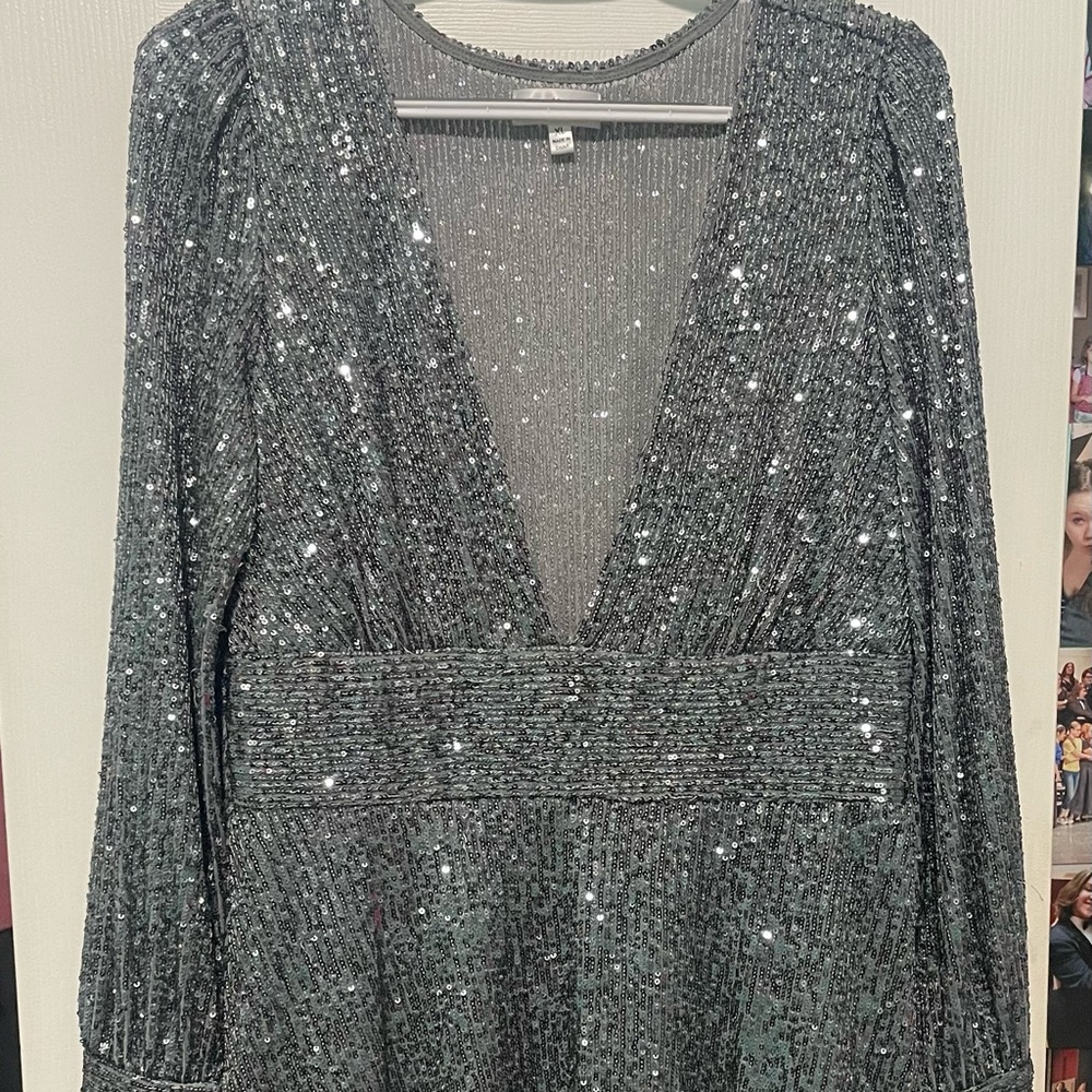 Sequined home coming dress